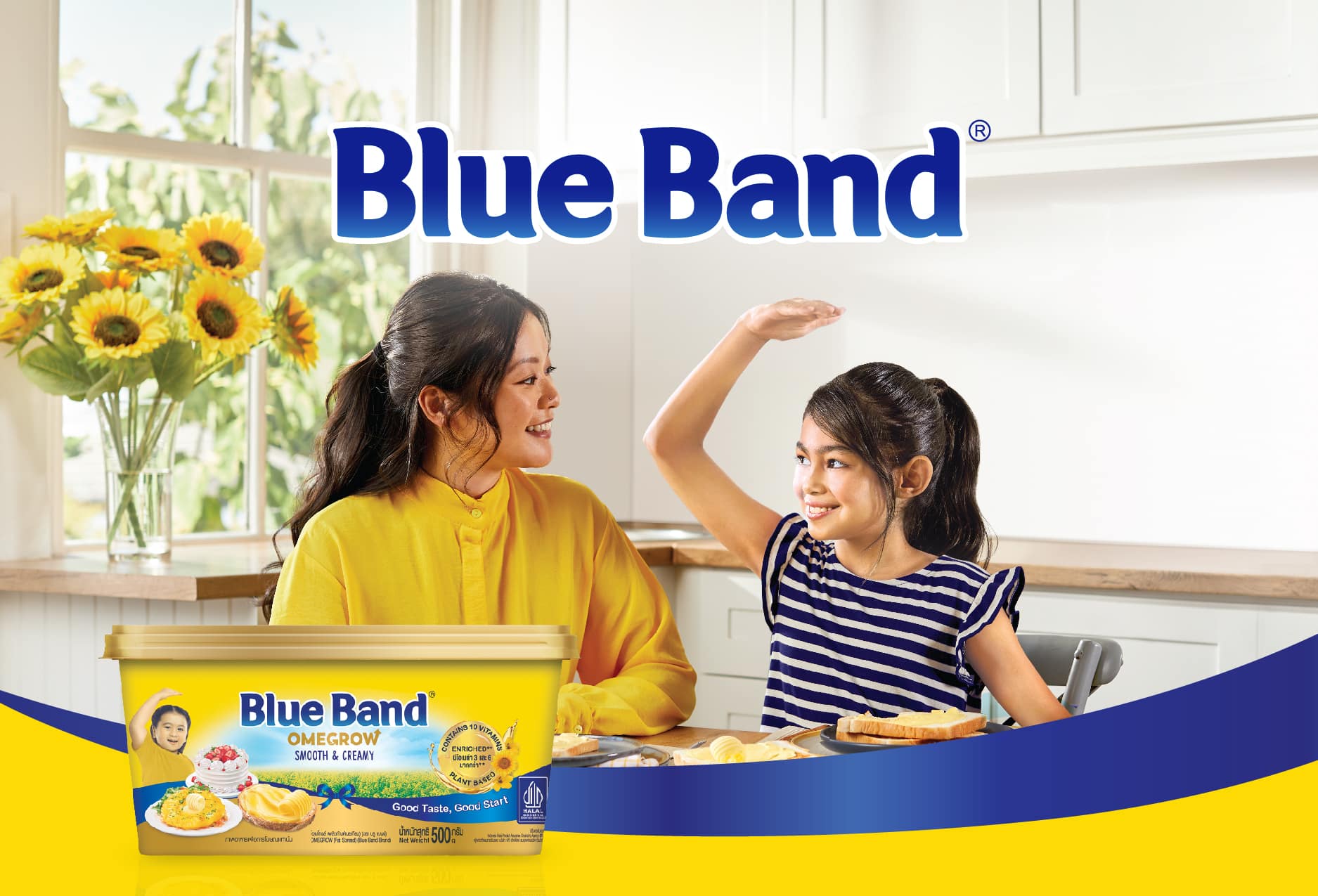 Flora Food Blue Band Cover MOST 2414